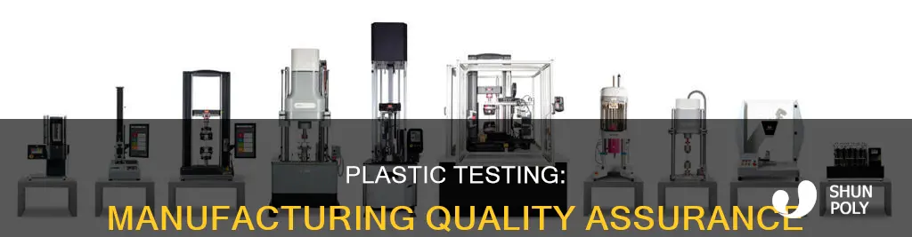 how is plastic tested for manufacturing