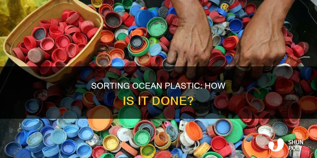 how is plastic waste from oceans sorted