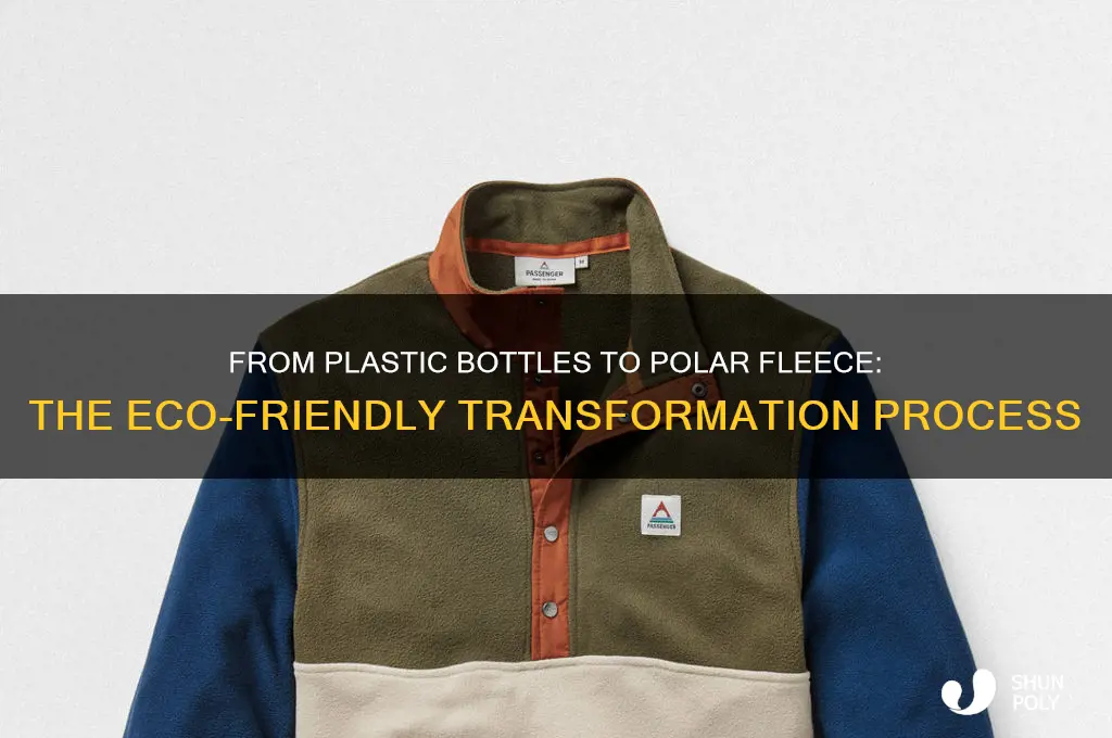 how is polar fleece made from plastic bottles