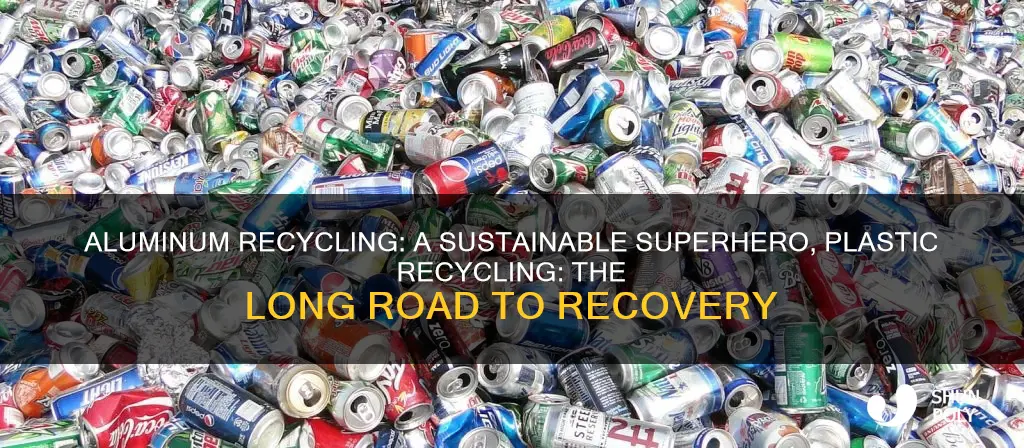 how is recycling aluminum different from recycling plastics