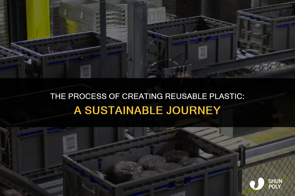 how is reusable plastic made