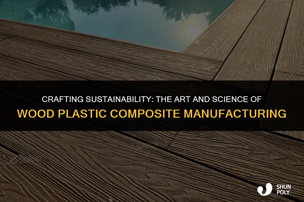 how is wood plastic composite made