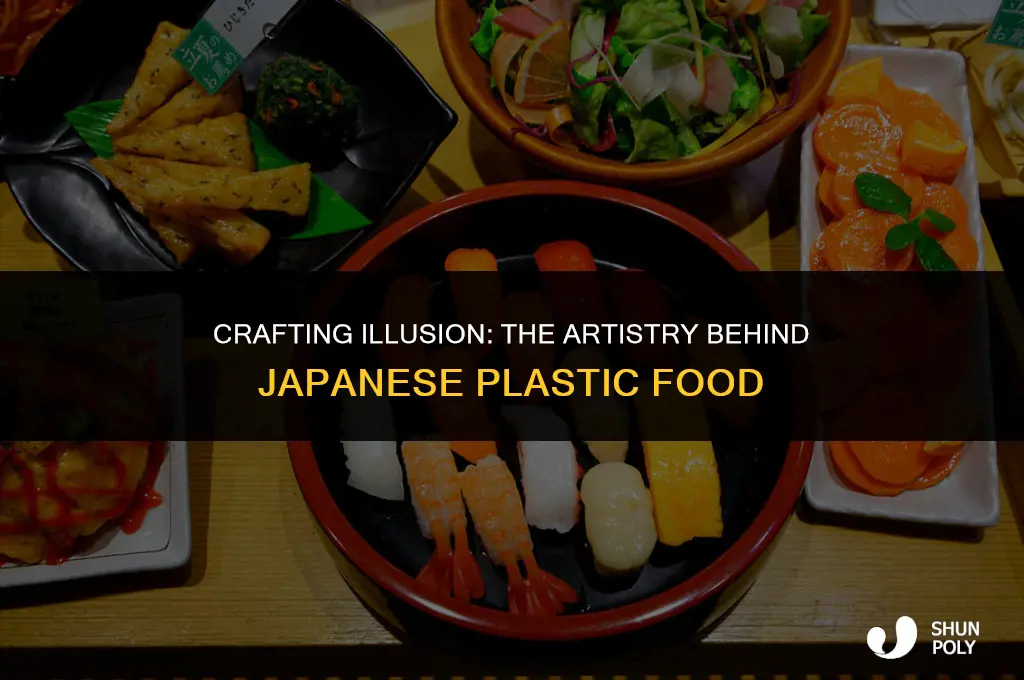 how japanese plastic food is made