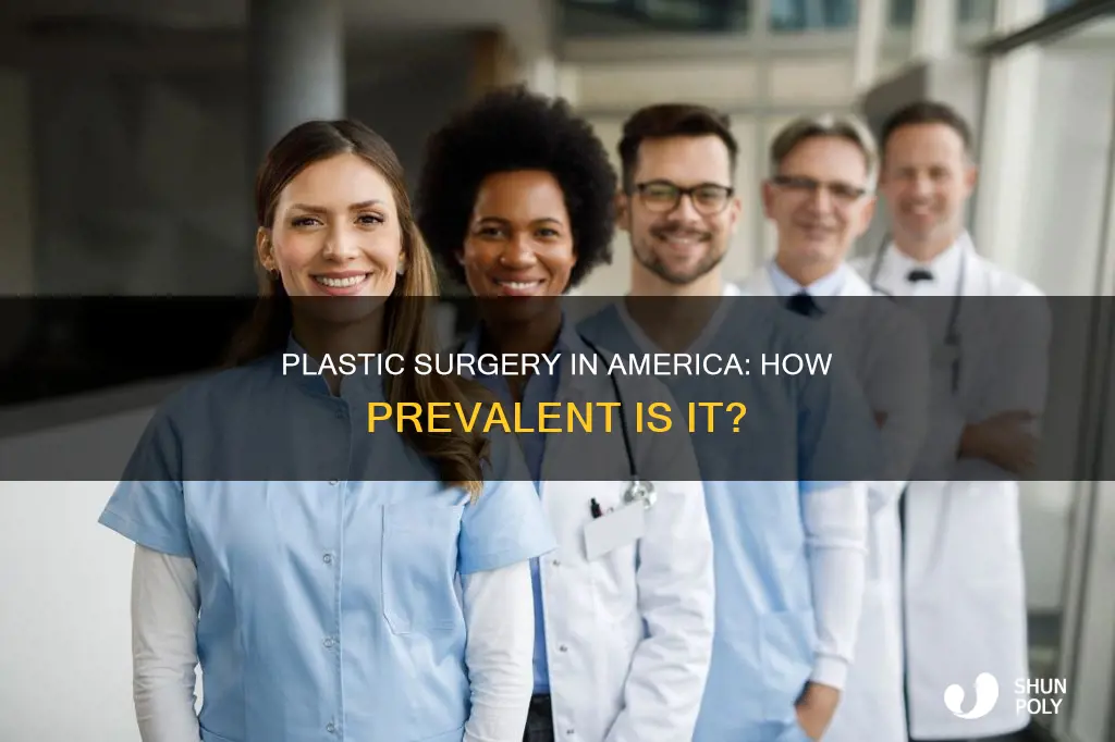 how known is plastic surgeory in america