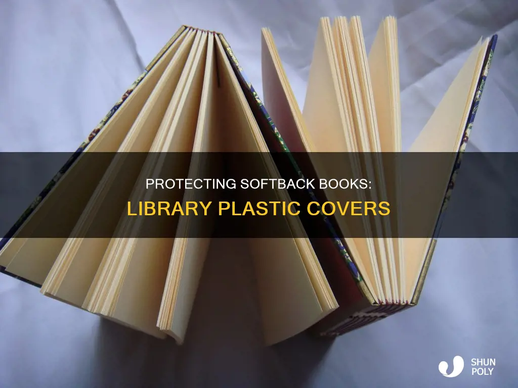 how library plastic cover to softback
