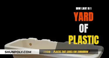 Plastic Yardage: Surprisingly Light