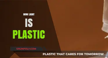 Unveiling the Surprising Lightweight Nature of Plastic Materials