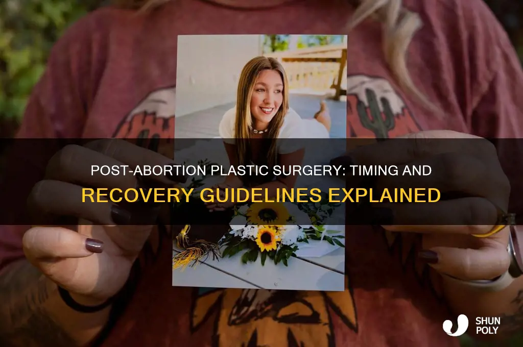 how long after an abortion can you have plastic surgery
