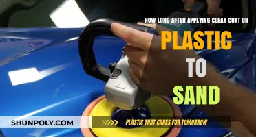 Sanding After Clear Coat on Plastic: Timing and Techniques Explained