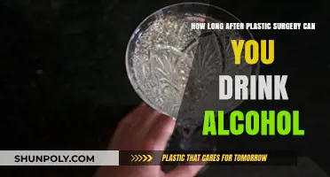 Alcohol After Plastic Surgery: When Is It Safe to Drink?