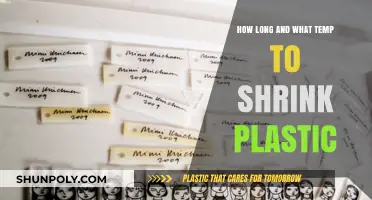 Shrinking Plastic: A Guide to Time and Temperature