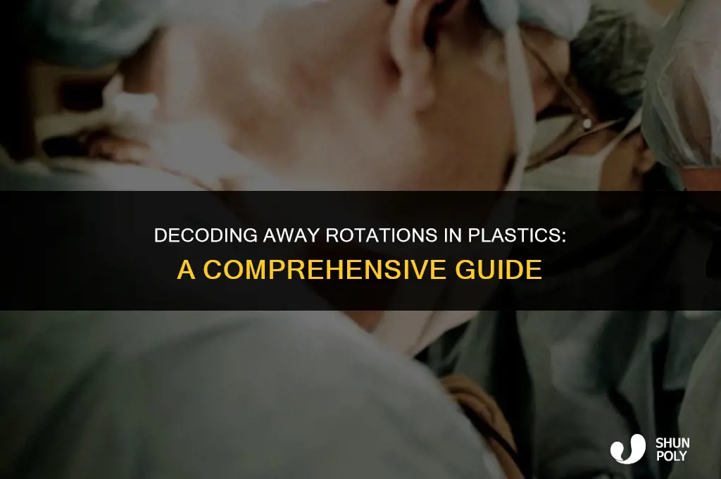 how long are away rotations plastics