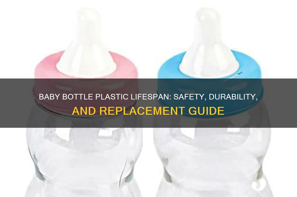 how long are baby bottles plastic good for