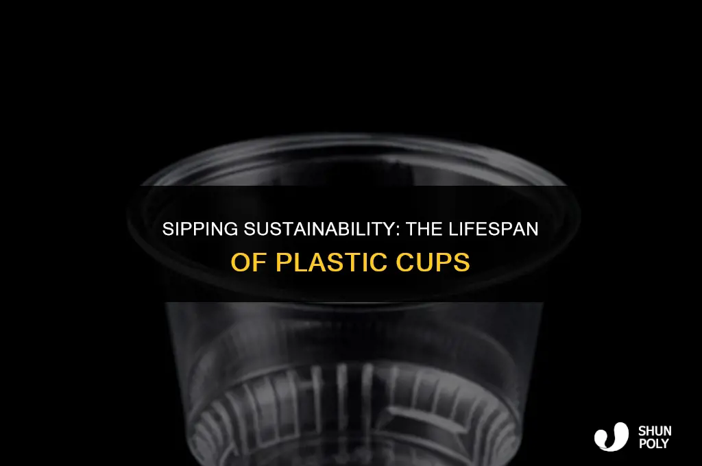 how long are plastic cups good for