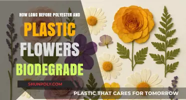 The Environmental Impact of Polyester and Plastic Flowers: A Biodegradation Timeline