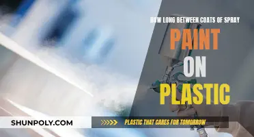 Spray Painting Plastic: Optimal Time Between Coats