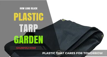 Durable Black Plastic Tarp: A Gardener's Guide to Longevity and Use