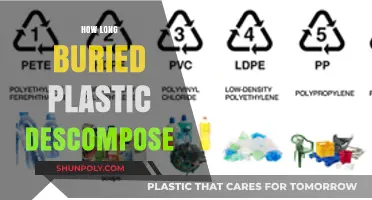Unveiling the Decomposition Timeline of Buried Plastics