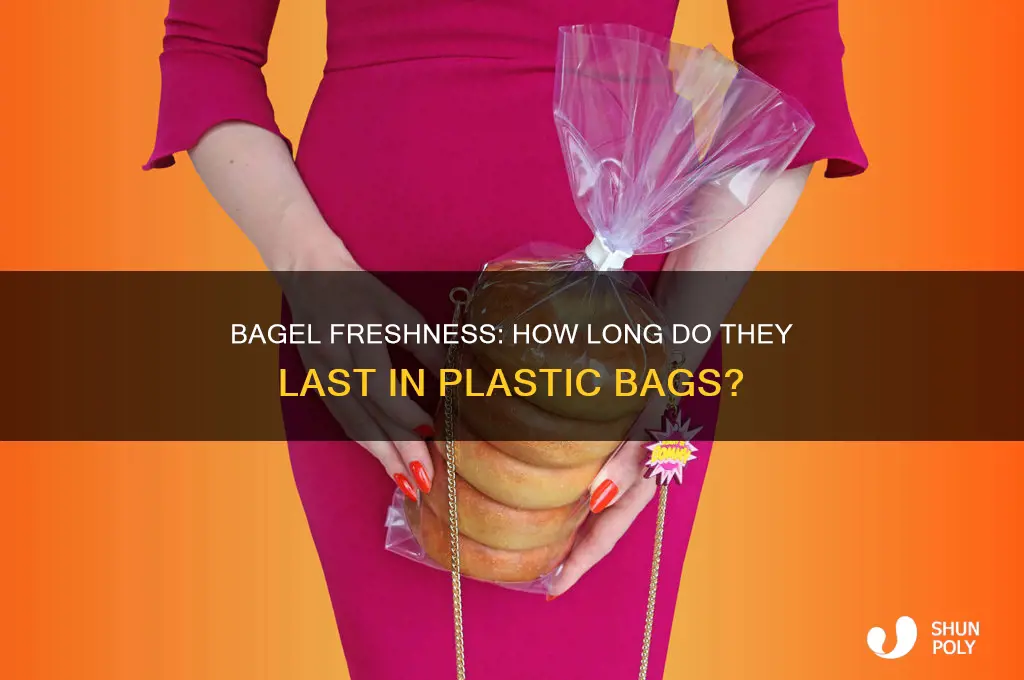 how long can a bagel last in plastic bag