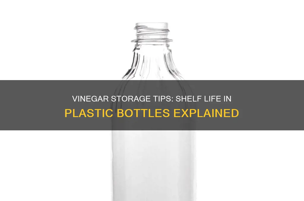 how long can i keep vinegar in the plastic bottle