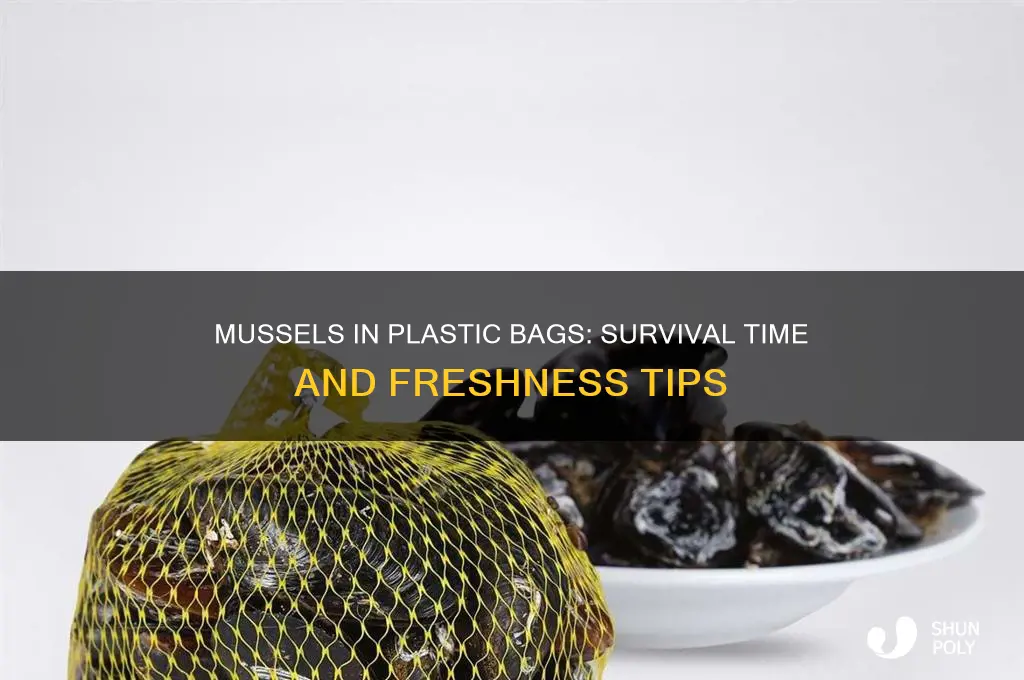 how long can mussels live in a plastic bag