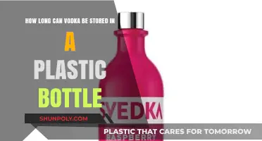 Storing Vodka in Plastic Bottles: Shelf Life and Safety Tips