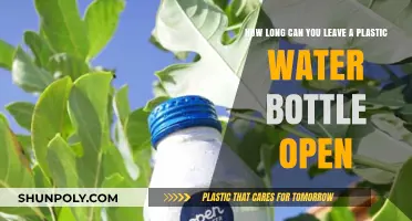 How Long Can an Open Plastic Water Bottle Stay Fresh?