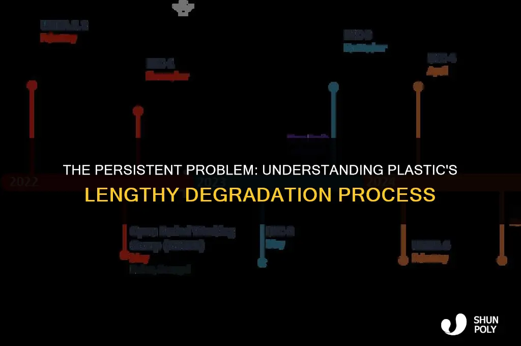 how long delay plastic to be degraded