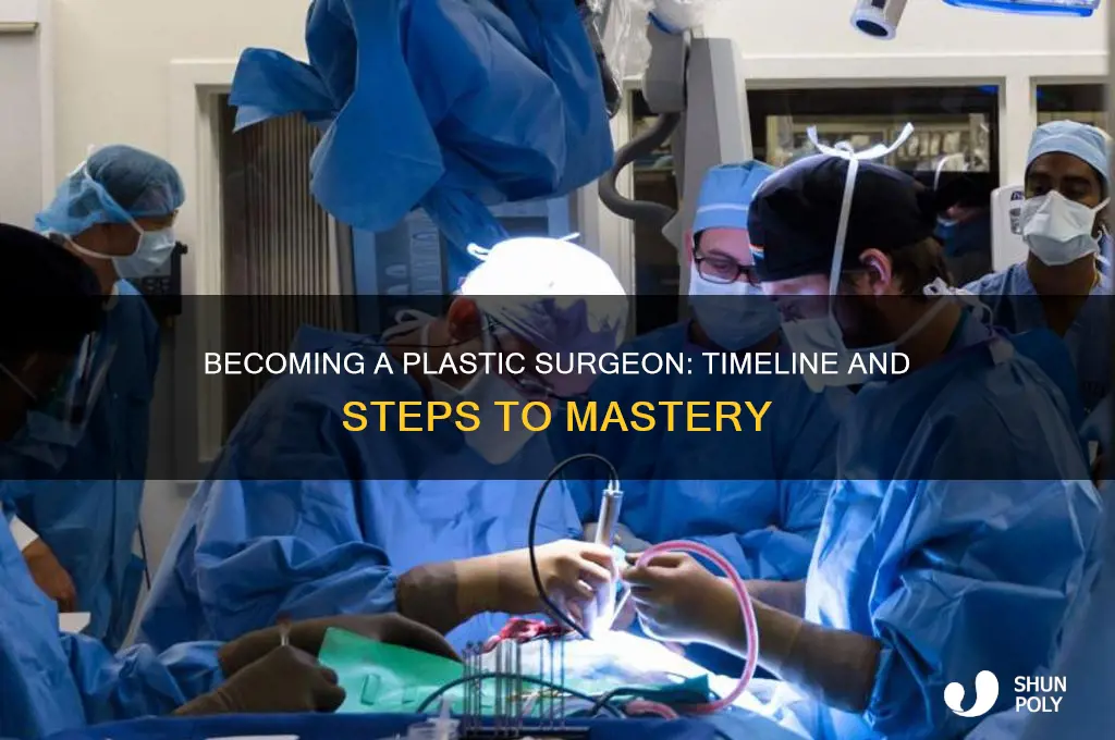 how long dies it take to become a plastic surgeon