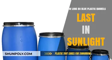 Durability of Blue Plastic Barrels in Sunlight: A Comprehensive Guide