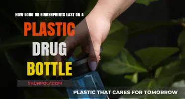 Fingerprint Lifespan on Plastic Drug Bottles: Duration and Detection Factors