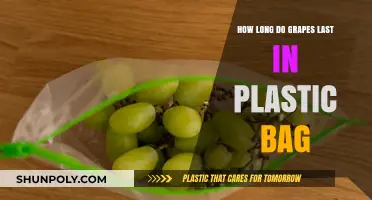 How Long Do Grapes Stay Fresh in a Plastic Bag?