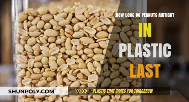 The Shelf Life of Peanuts: Airtight Storage in Plastic Containers