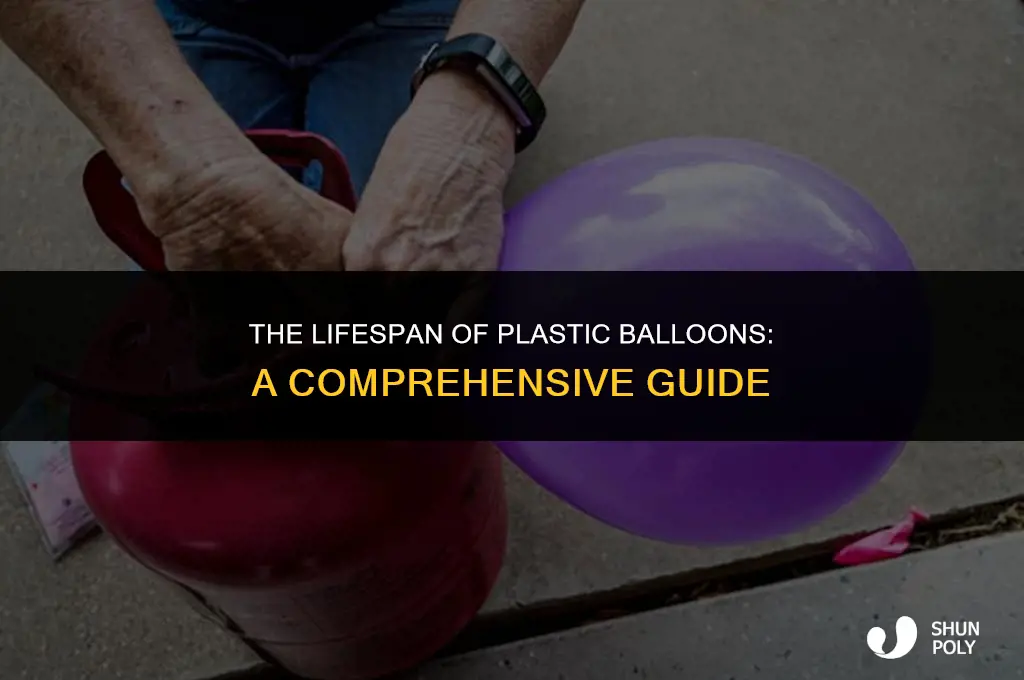 how long do plastic balloons last