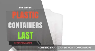 Plastic Containers: How Long Do They Last?