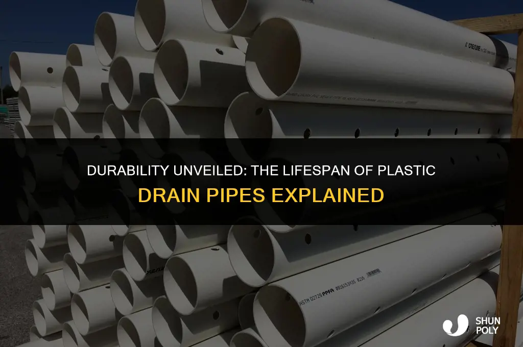 how long do plastic drain pipes last