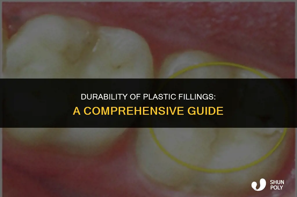 how long do plastic fillings last