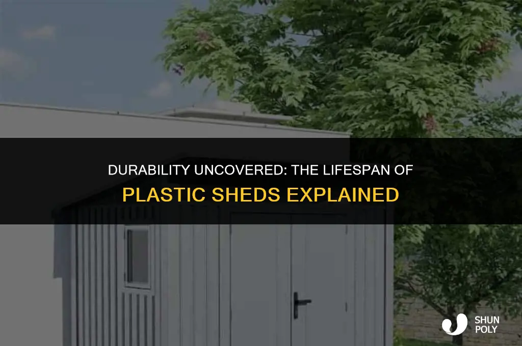 how long do plastic sheds last