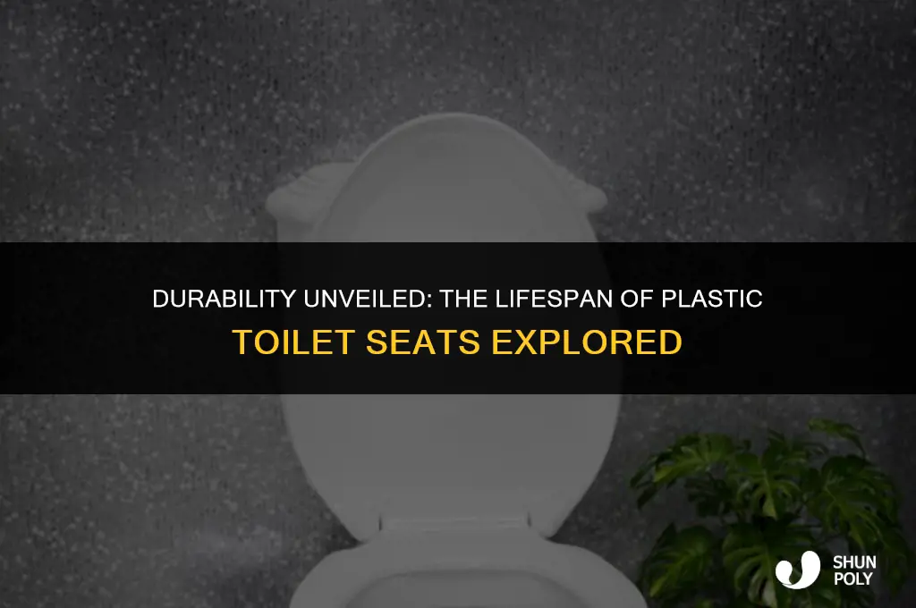 how long do plastic toilet seats last