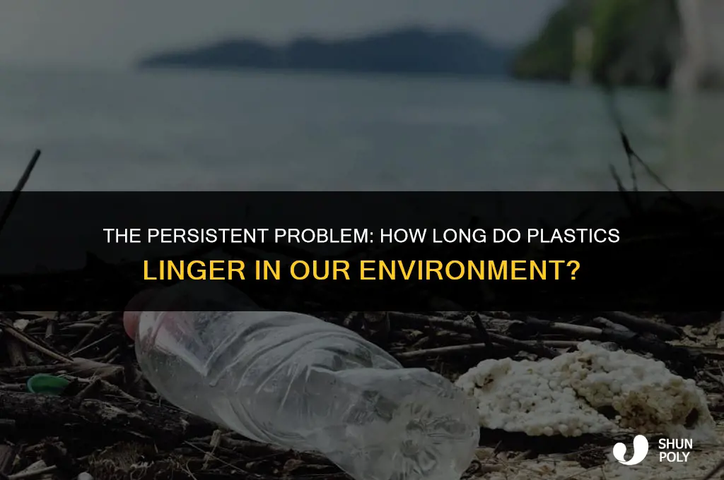 how long do plastics stay in environment