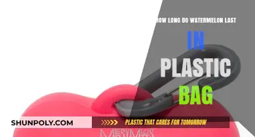 Watermelon Storage Tips: How Long Do They Last in Plastic Bags?