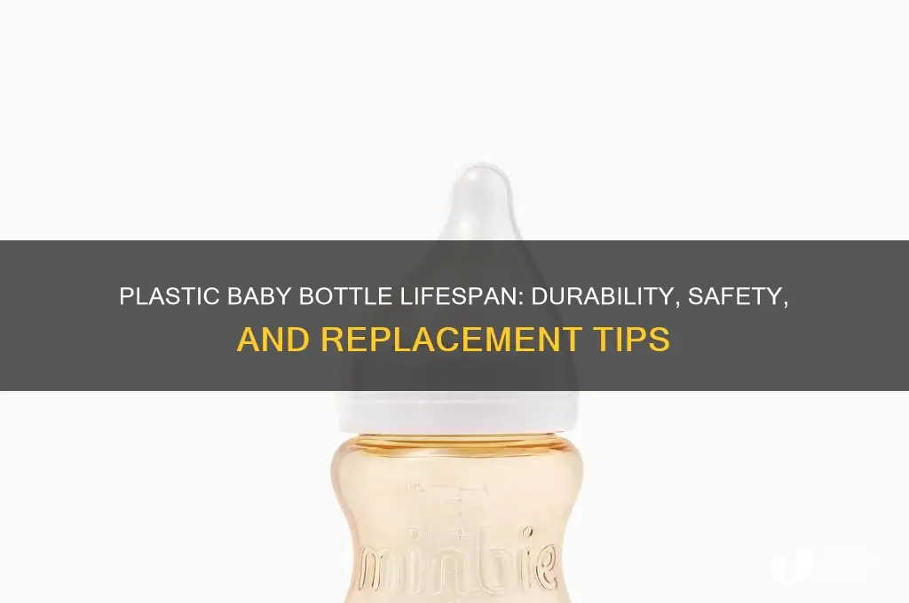 how long does a plastic baby bottle last