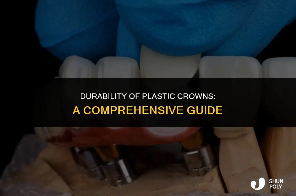 how long does a plastic crown last