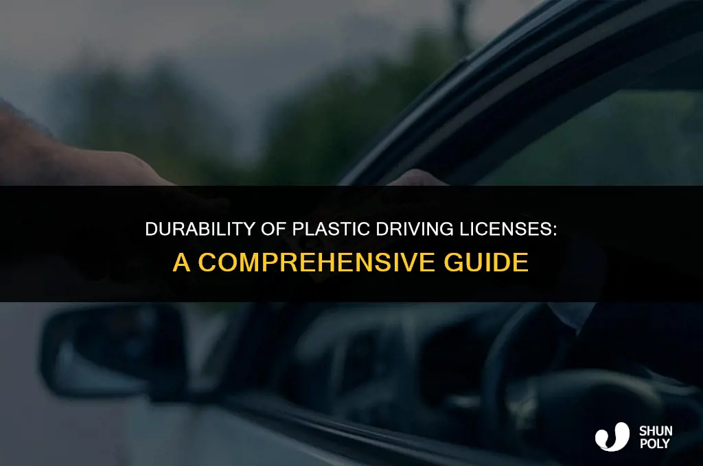 how long does a plastic driving licence last