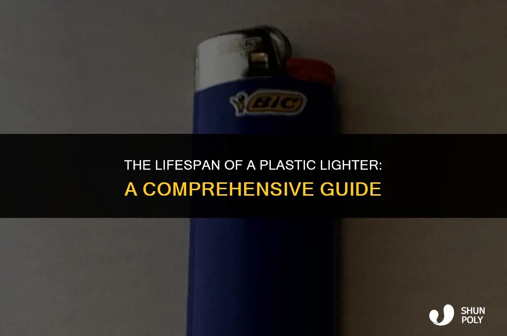 how long does a plastic lighter stay good for