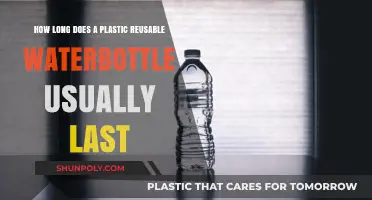 Sustainable Hydration: The Lifespan of a Plastic Reusable Water Bottle