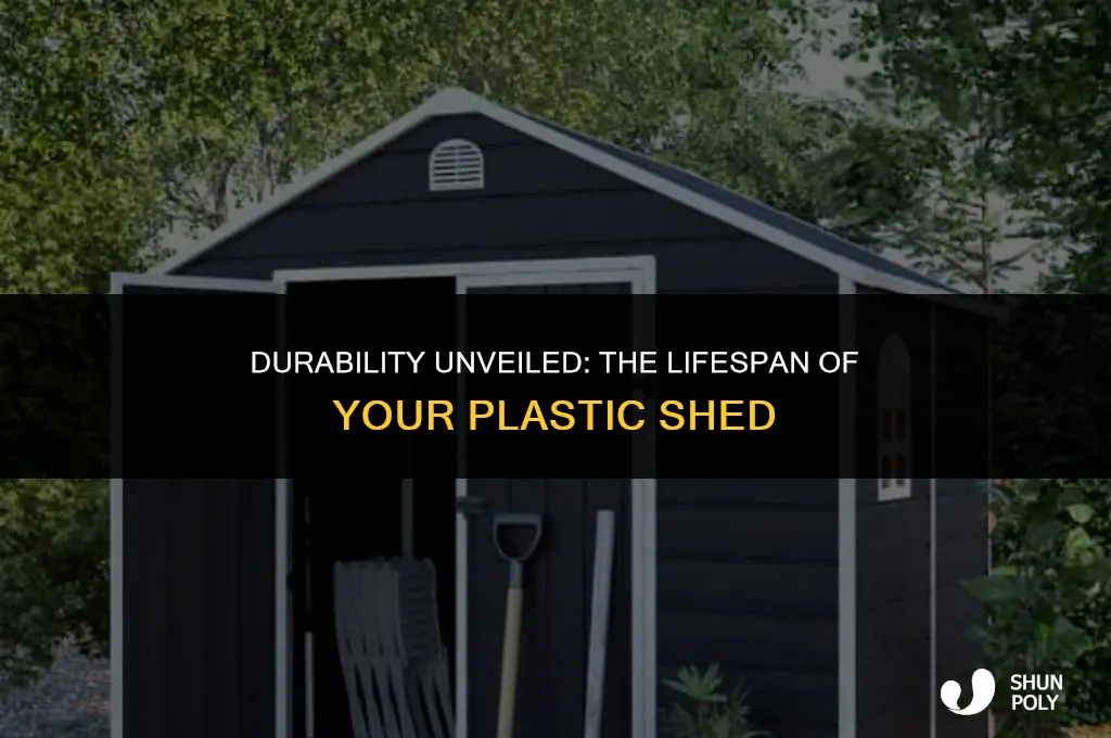 how long does a plastic shed lsat