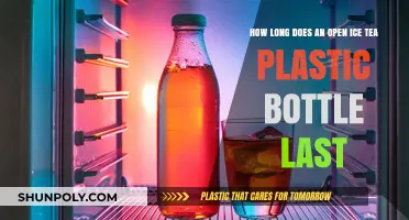 Shelf Life of Open Iced Tea: How Long Does It Last?