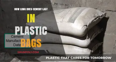 Cement Shelf Life: How Long Does It Last in Plastic Bags?