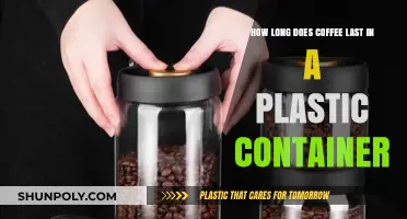 Coffee Lifespan: Plastic Containers' Expiry Dates